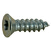 #4 x 3/8" Zinc Plated Steel Star Drive Flat Head Sheet Metal Screws