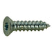 #4 x 1/2" Zinc Plated Steel Star Drive Flat Head Sheet Metal Screws