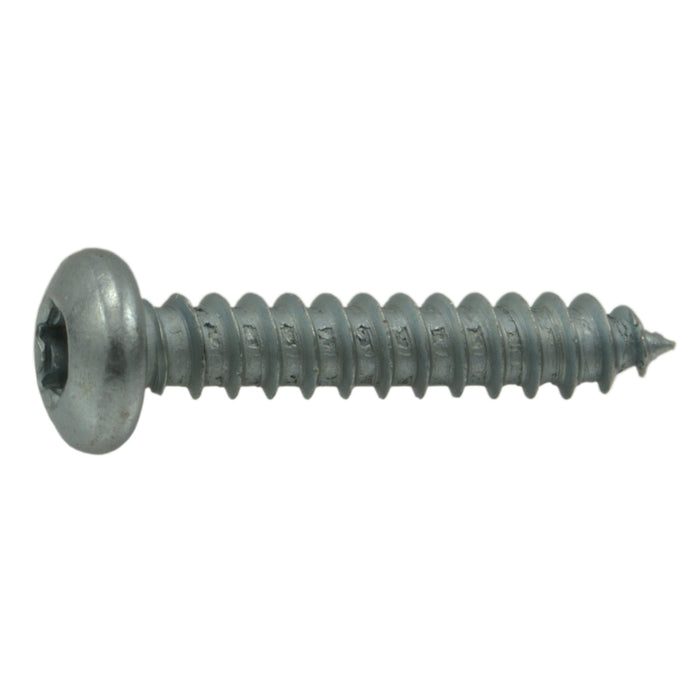 #4 x 5/8" Zinc Plated Steel Star Drive Pan Head Sheet Metal Screws