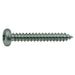 #6 x 1" Zinc Plated Steel Star Drive Pan Head Sheet Metal Screws