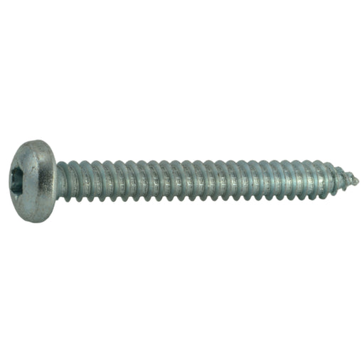 #14 x 2" Zinc Plated Steel Star Drive Pan Head Sheet Metal Screws