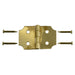 5/8" x 1" Solid Brass Ornamental Hinges