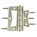 3" Satin Nickel Plated Steel Non-Mortise Hinges