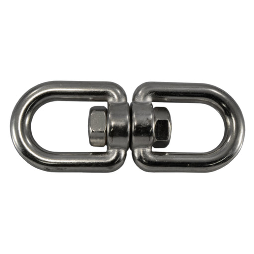 3/8" x 4-1/4" 316 Stainless Steel Eye/Eye Swivels