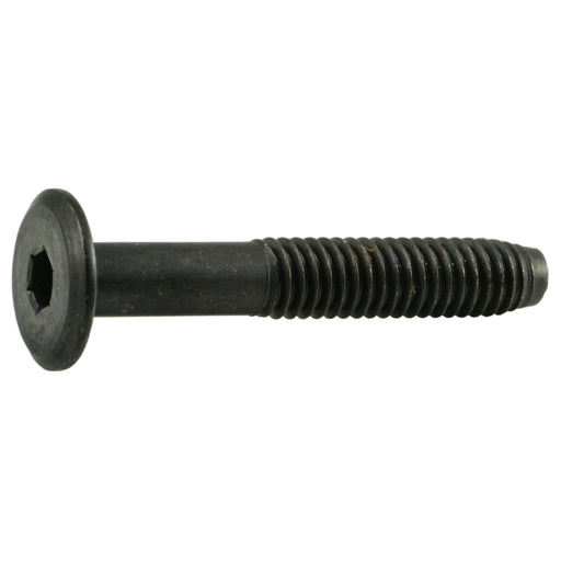 5/16"-18 x 1.97" Black Steel Coarse Thread Joint Connector Caps