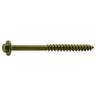 3/8" x 4" Tan XL1500 Hex Washer Head Saberdrive Construction Ledger Board Screws