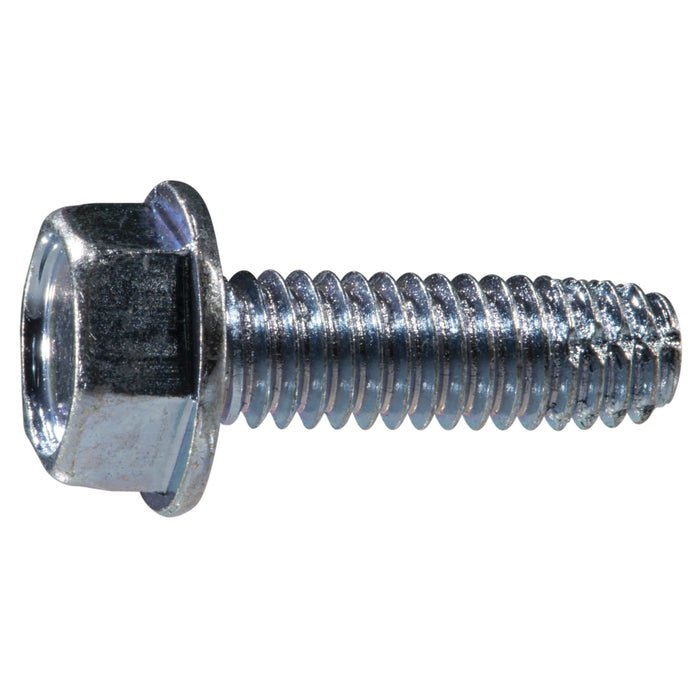 5/16" x 1" Zinc Plated Steel Hex Washer Head Type F Sheet Metal Screws