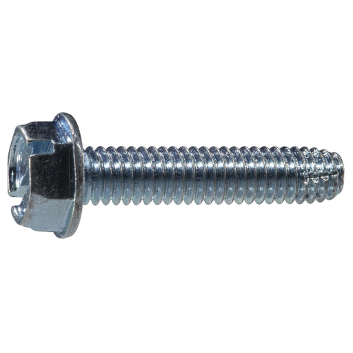5/16"-18 x 1-1/2" Zinc Plated Steel Coarse Thread Type F Hex Washer Head Sheet Metal Screws
