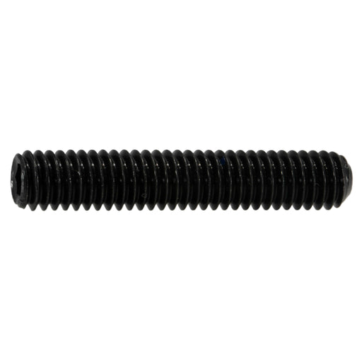 5/16"-18 x 1-3/4" Black Oxide Steel Coarse Thread Socket Set Screws