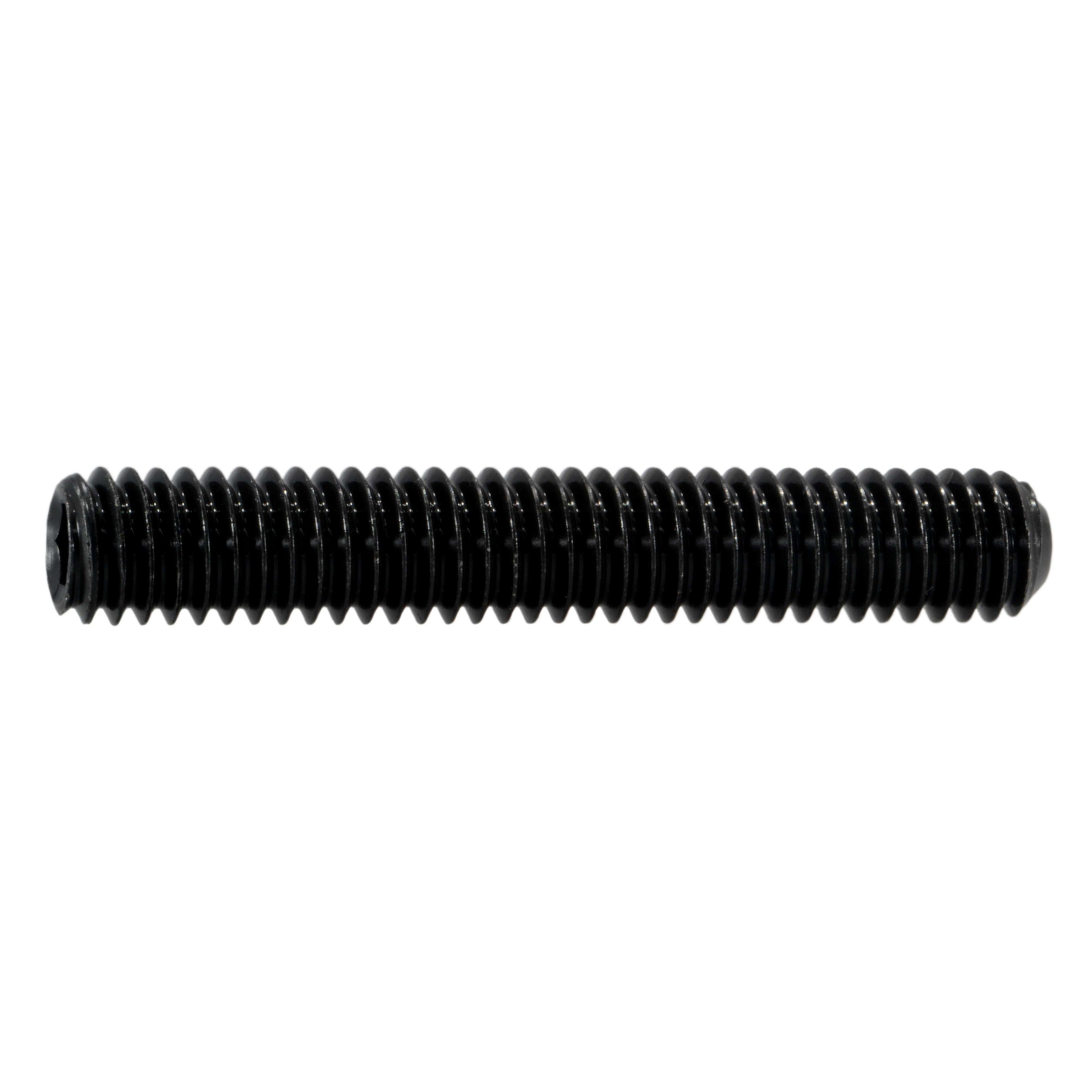 5/16"-18 x 2" Black Oxide Steel Coarse Thread Socket Set Screws