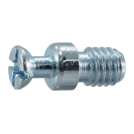 6mm-1.0 x 16.5mm Zinc Plated Steel Coarse Thread Machine Screw Connecting Dowels