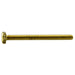 1/4"-20 x 3" Brass Coarse Thread Hex Cap Screws