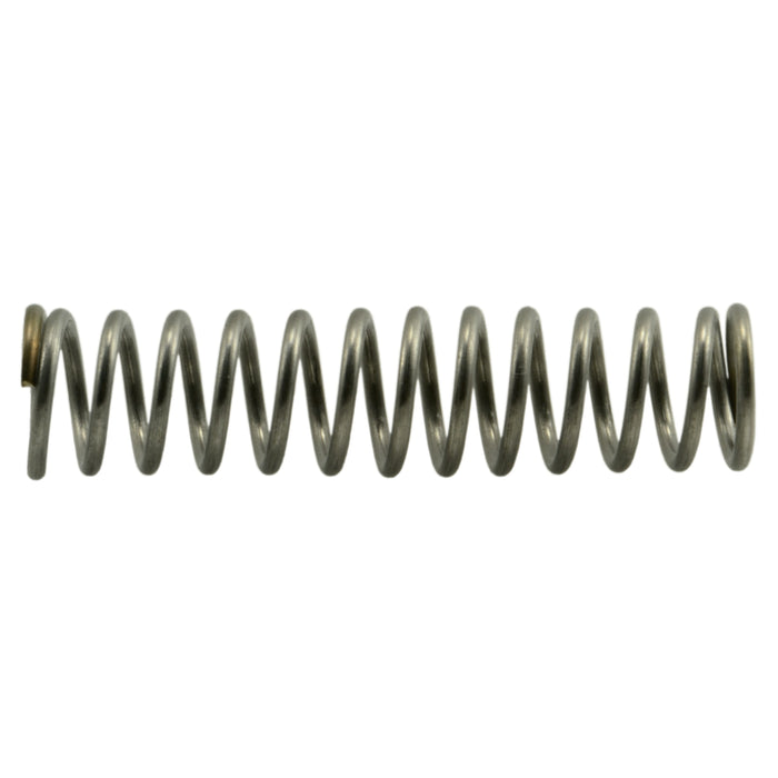 23/64" x 0.041" x 1-1/2" 18-8 Stainless Steel Compression Springs