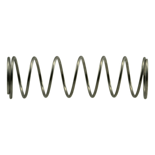19/32" x 0.041" x 2" 18-8 Stainless Steel Compression Springs