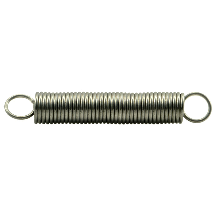 5/16" x 0.035" x 2" 18-8 Stainless Steel Extension Springs