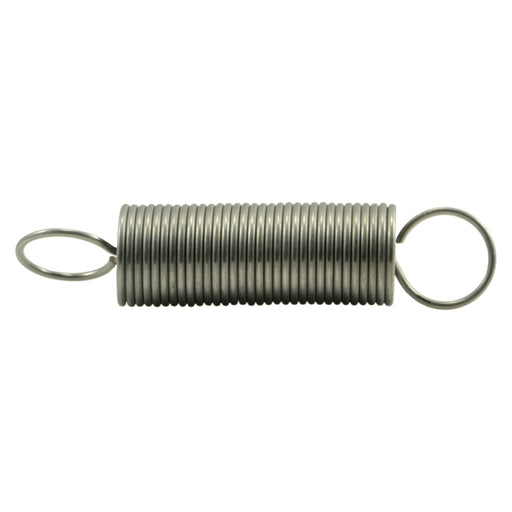 3/4" x 0.062" x 3-1/2" 18-8 Stainless Steel Extension Springs