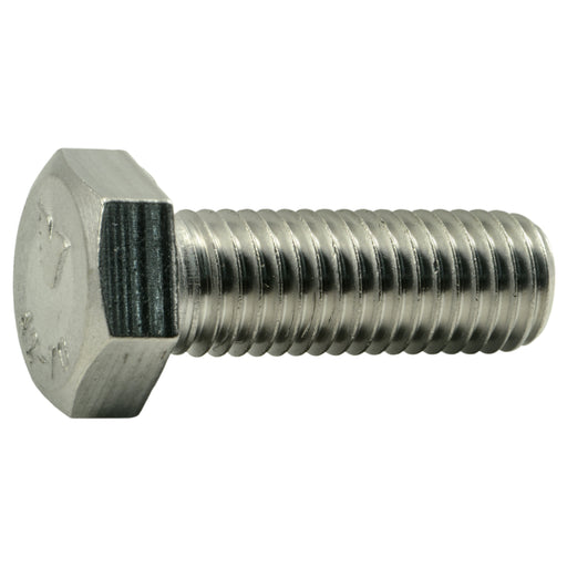 14mm-2.0 x 40mm Stainless A2-70 Steel Coarse Thread Metric Hex Cap Screws