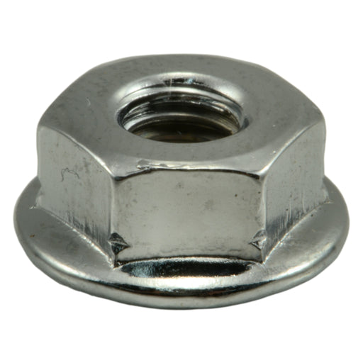 #10-32 Chrome Plated Steel Fine Thread Flange Nuts