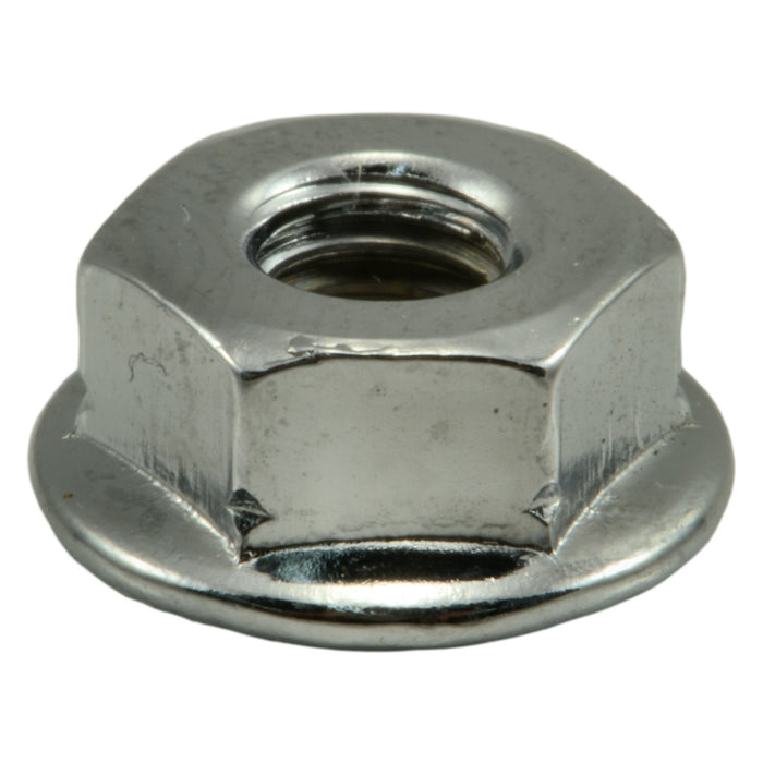 #10-32 Chrome Plated Steel Fine Thread Flange Nuts