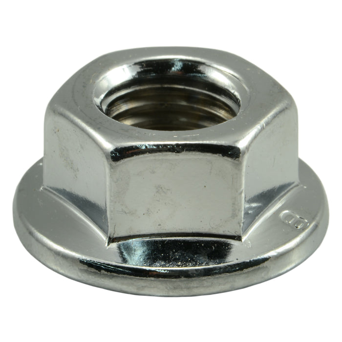 12mm-1.5 Chrome Plated Steel Fine Thread Flange Nuts