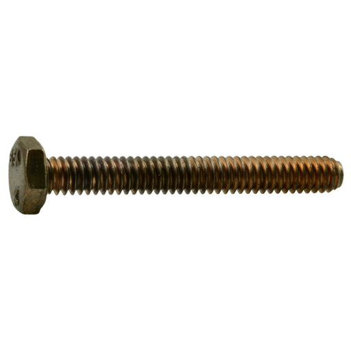 1/4"-20 x 2" Silicon Bronze Coarse Thread Hex Cap Screws