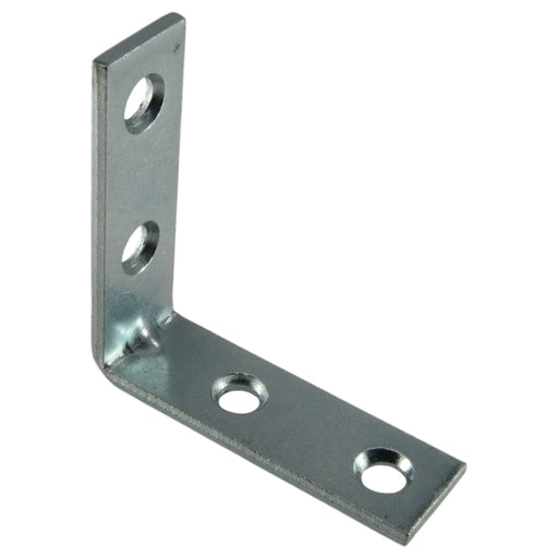 90�� x 2" x 2" Zinc Plated Steel Angle Braces