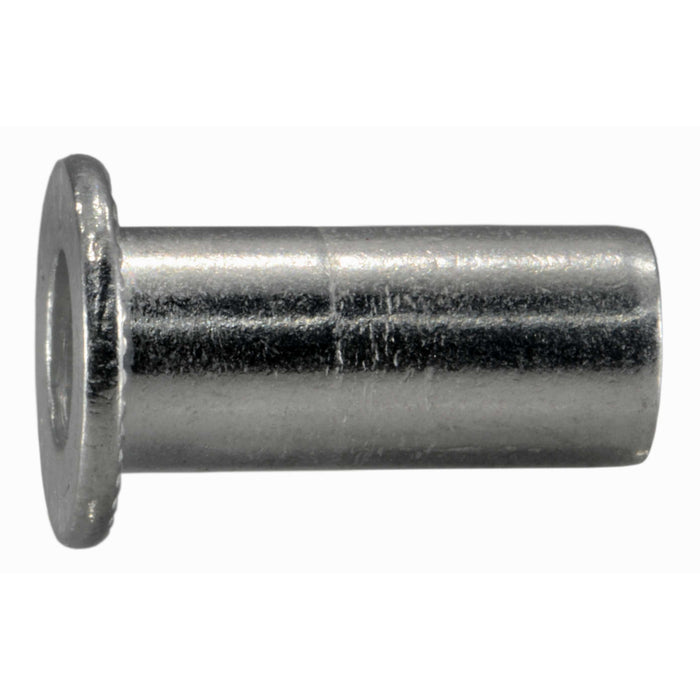 6mm-1.0 x 5mm Aluminum Coarse Thread Blind Nut Inserts