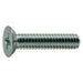 #12-24 x 1" Zinc Plated Steel Coarse Thread Phillips Flat Undercut Head Machine Screws