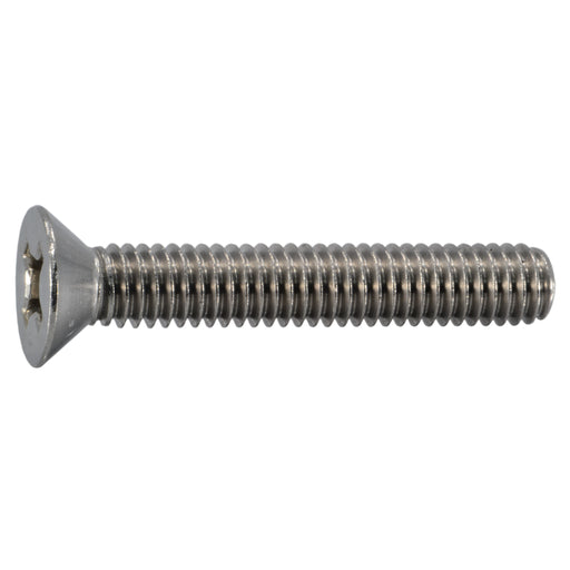5/16"-18 x 2" 18-8 Stainless Steel Coarse Thread Phillips Flat Head Machine Screws
