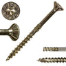 9 x 2-1/4" Star Drive Yellow Zinc SaberDrive® Multi-Purpose Screws