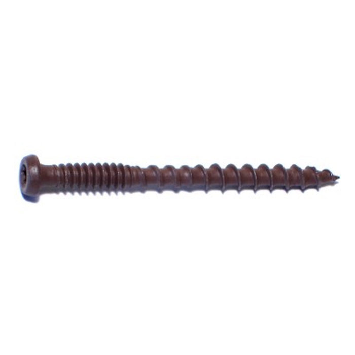 10 x 2-1/2" Star Drive Brown Composite Deck Saberdrive Screws 5 lb. Box (426 pcs.)