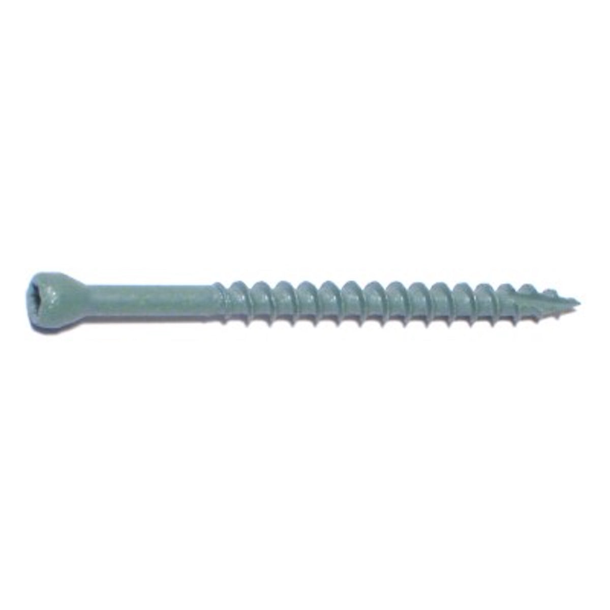 8 x 2-1/2" Star Drive Green Trim Screws 1 lb. Tub (143 pcs.)