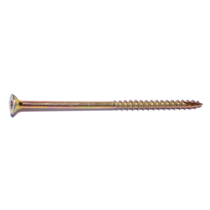 12 x 5" Star Drive Gold Multi-Purpose Saberdrive Screws 1/4 Keg (1400 pcs.)