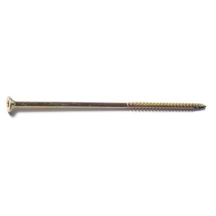 12 x 6" Star Drive Gold Multi-Purpose Saberdrive Screws 1/4 Keg (1100 pcs.)