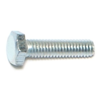 4mm-0.7 x 16mm Zinc Plated Class 8.8 Steel Coarse Thread Hex Cap Screws