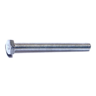 4mm-0.7 x 40mm Zinc Plated Class 8.8 Steel Coarse Thread Hex Cap Screws