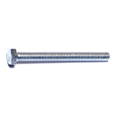 5mm-0.8 x 50mm Zinc Plated Class 8.8 Steel Coarse Thread Hex Cap Screws