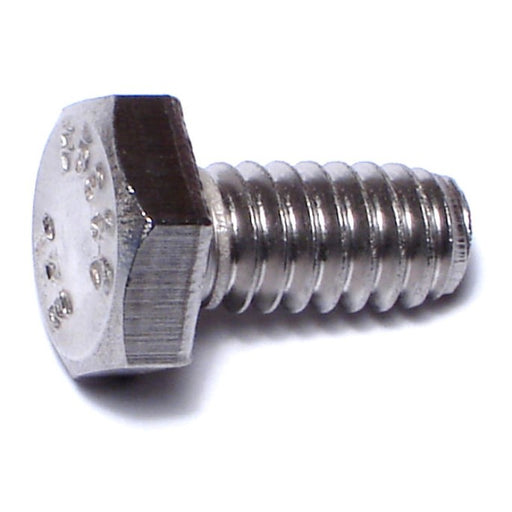 1/4"-20 x 1/2" 18-8 Stainless Steel Coarse Thread Hex Cap Screws