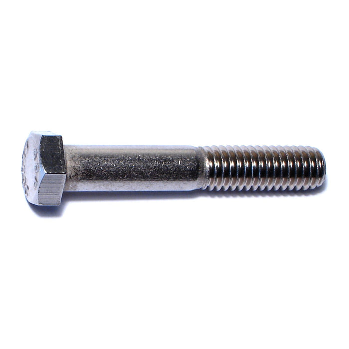 3/8"-16 x 2-1/4" 18-8 Stainless Steel Coarse Thread Hex Cap Screws