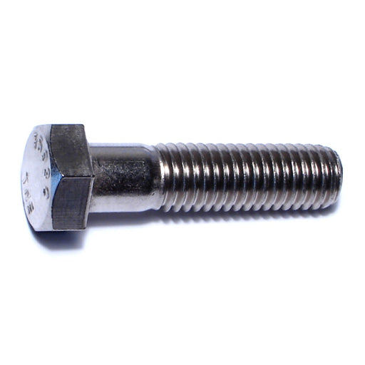 1/2"-13 x 2" 18-8 Stainless Steel Coarse Thread Hex Cap Screws