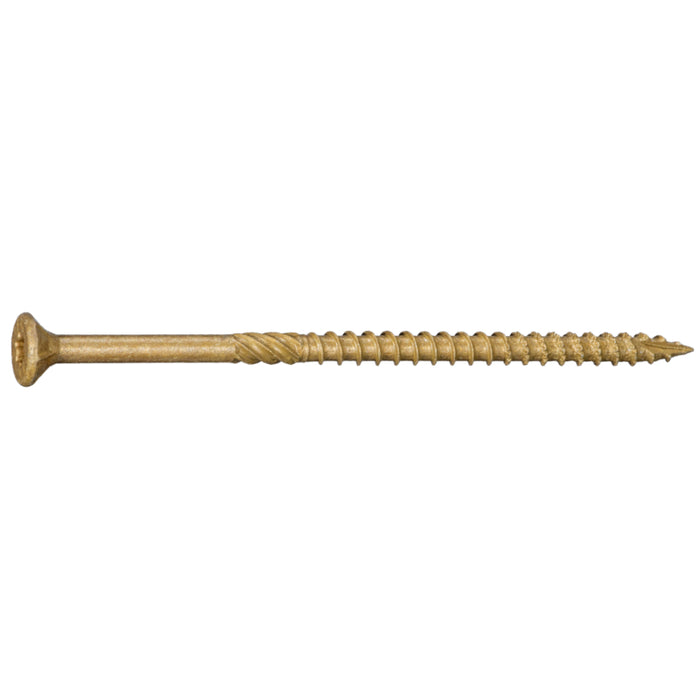 10 x 4" Star Drive Tan SaberDrive® Deck Screws 5 lb. Tub (243 pcs.)