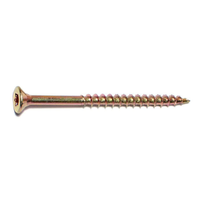 9 x 2-1/2" Star Drive Gold Multi-Purpose Saberdrive Screws 25 lb. Tub (2192 pcs.)