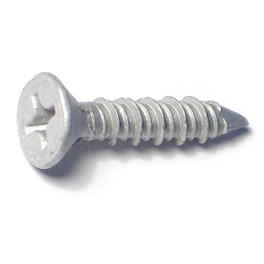 200 Phillips Flat Head Concrete Screws – 1/4" X 1-3/4" Tapcon Anchors With Drill Bit