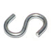 3/16" x 1/2" x 1-3/4" Zinc Plated Steel Open S Hooks