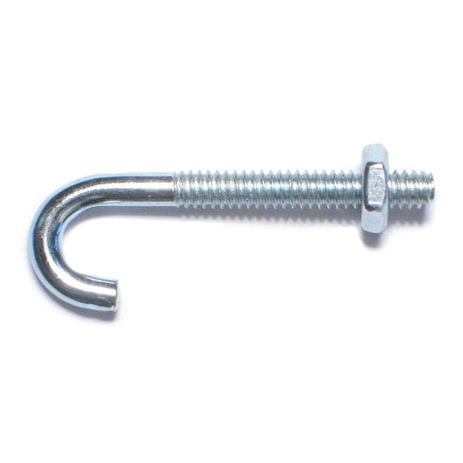 3/16" x 5/16" x 1-7/8" Zinc Plated Steel Coarse Thread J Bolts