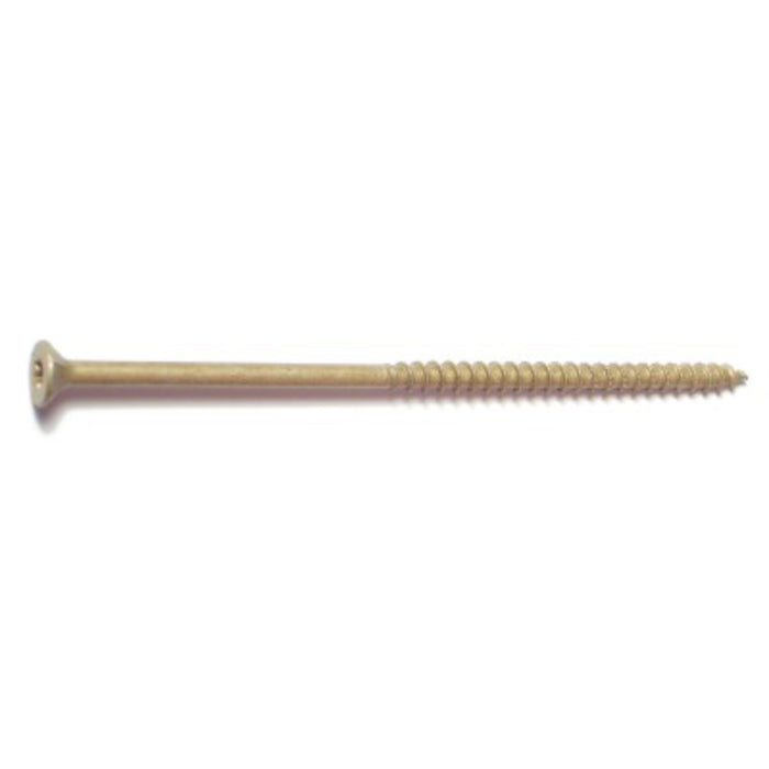 12 x 5" Star Drive Tan Deck Saberdrive Screws 1 lb. Box (39 pcs.)