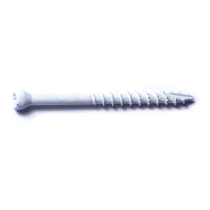 8 x 2" Star Drive White Trim Saberdrive Screws 5 lb. Tub (855 pcs.)