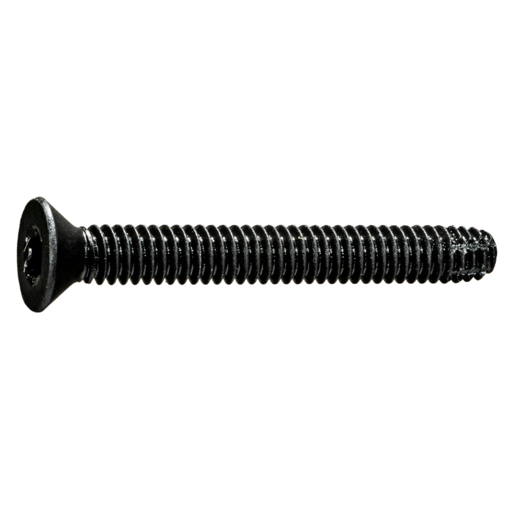 1/4"-20 x 2" Black Phosphate Steel Coarse Thread Star Drive Flat Head Saberdrive Floor Board Screws