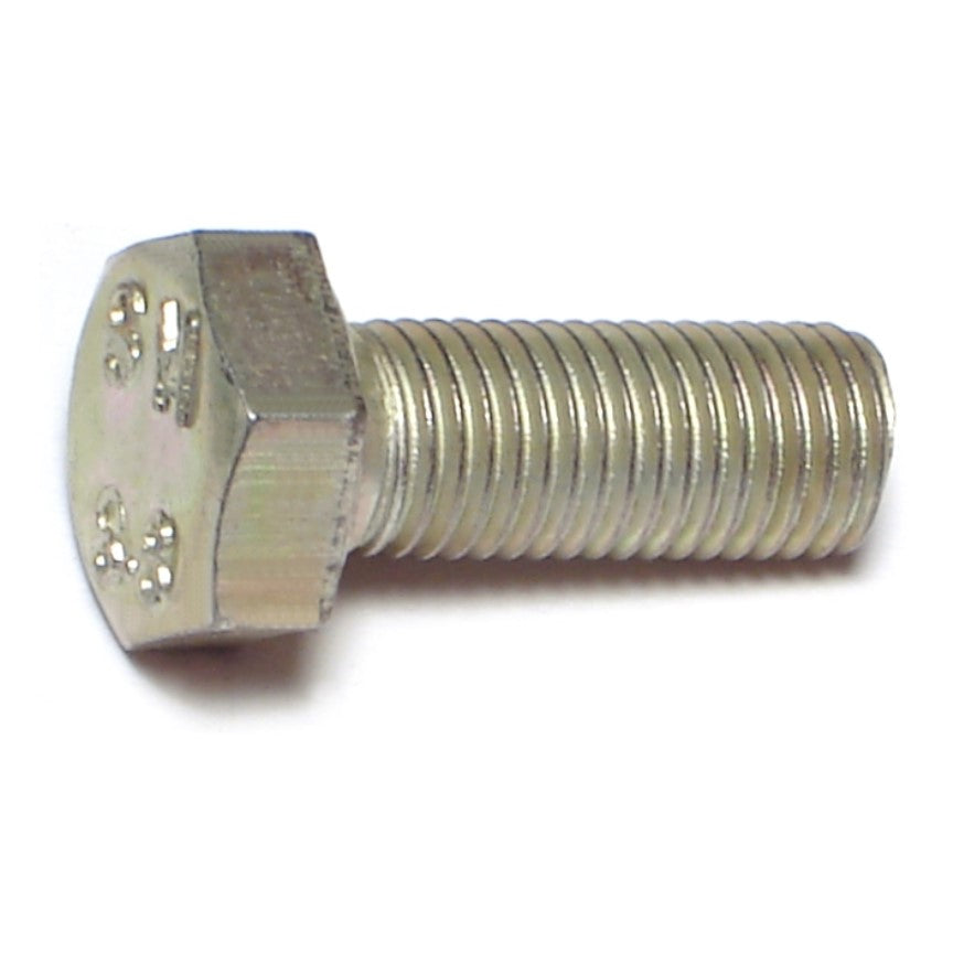 8mm-1.0 x 20mm Zinc Plated Class 8.8 Steel Fine Thread Hex Cap Screws