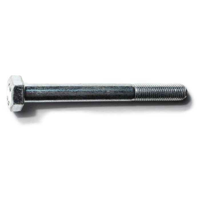 8mm-1.0 x 75mm Zinc Plated Class 8.8 Steel Fine Thread Hex Cap Screws